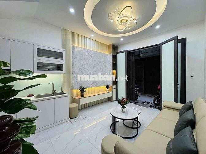 YÊN HÒA - CẦU GIẤY – NHÀ ĐẸP DÂN XÂY 5 TẦNG  HAI THOÁNG