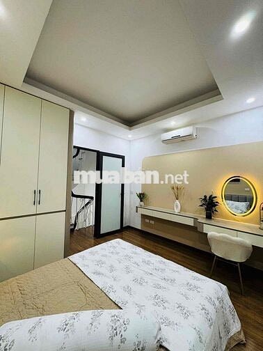 YÊN HÒA - CẦU GIẤY – NHÀ ĐẸP DÂN XÂY 5 TẦNG  HAI THOÁNG