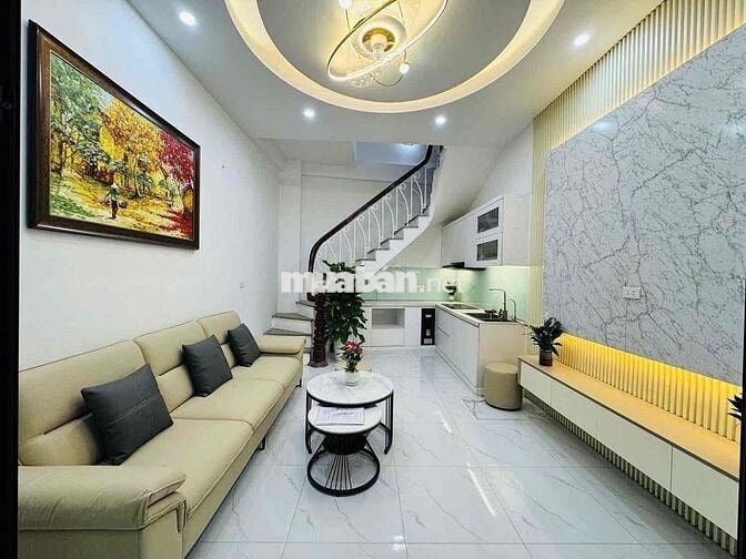 YÊN HÒA - CẦU GIẤY – NHÀ ĐẸP DÂN XÂY 5 TẦNG  HAI THOÁNG