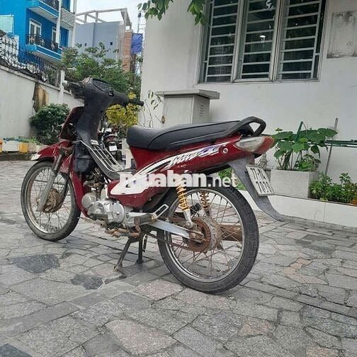 Honda Wave apha 2004 đỏ đen máy êm ru.giấy tờ đủ