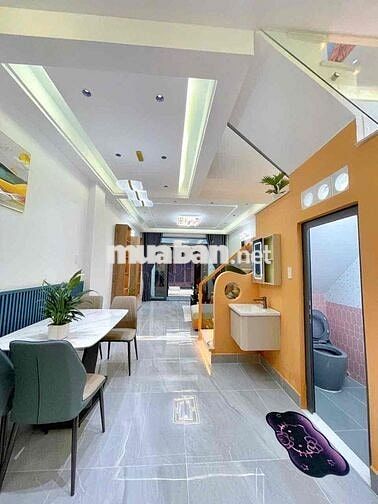 nhà 4x14m 2 tầng có 3pn 2wc hẻm 7m thông gần Eon Tân Phú