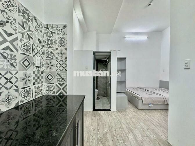 Studio cửa sổ, full nội thất rộng 35m2 giá 5tr gần landmark 81