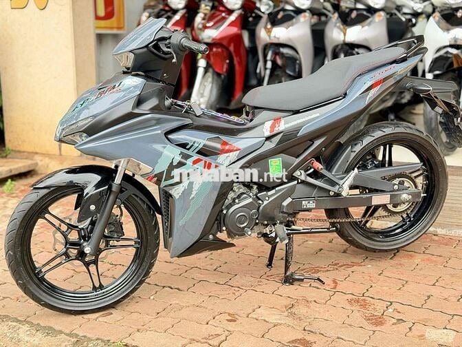 EX 155cc 2023 XÁM XI MĂNG KHOÁ SMATKEY 🛵
