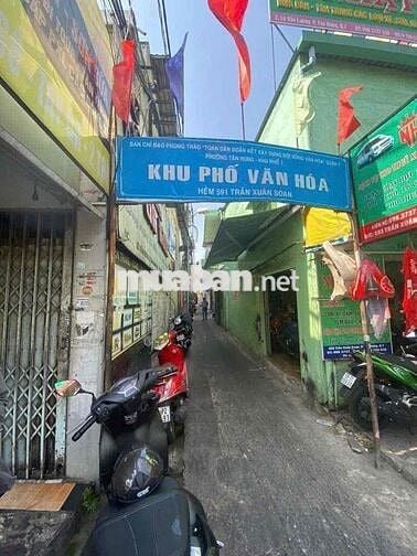 Bán nhà mặt tiền Trần Xuân Soạn khu dân cư sầm uất