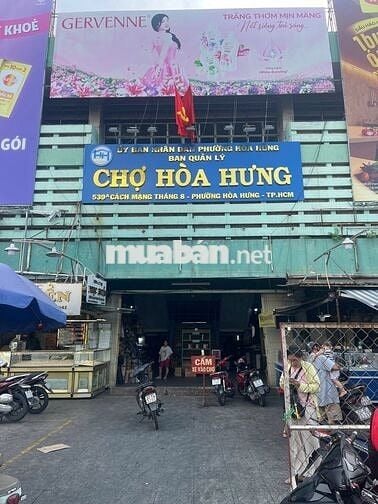 MT CMT8 Q10 – 4x20m – 25tr/th – Hợp mọi ngành – Được bán đồ ăn