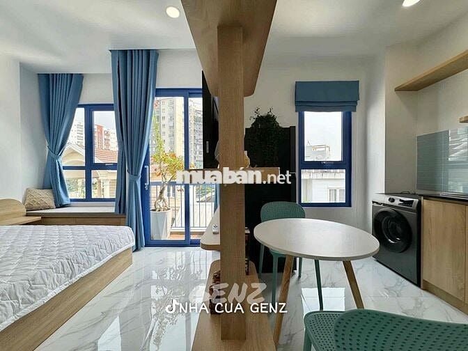 ✨CĂN HỘ STUDIO BAN CÔNG TÁCH BẾP FULL NỘI THẤT NGAY LOTTE CỘNG HOÀ ✨