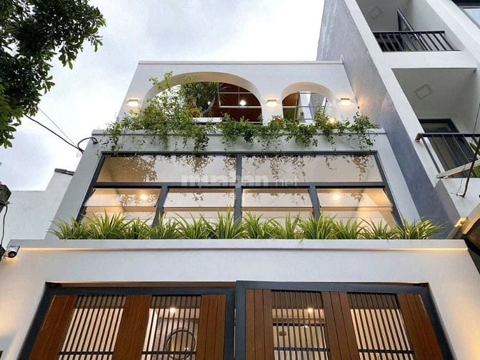 Nhà mới khu sang đường Hoa, Phan Xích Long, Phú Nhuận. Ngang 4.5m