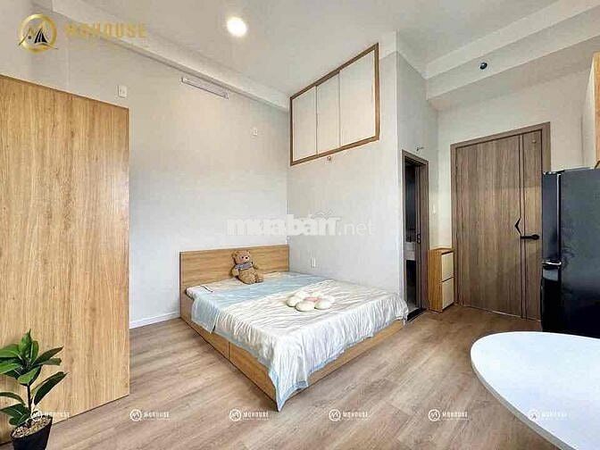 STUDIO CỬA SỔ TRỜI FULL NỘI THẤT CAO CẤP NGAY GẦN NGÃ TƯ BỐN XÃ