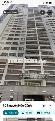 CẦN BÁN CĂN HỘ CC RIVERSIDE 90 NGUYỄN HỮU CẢNH SỔ HỒNG RIÊNG