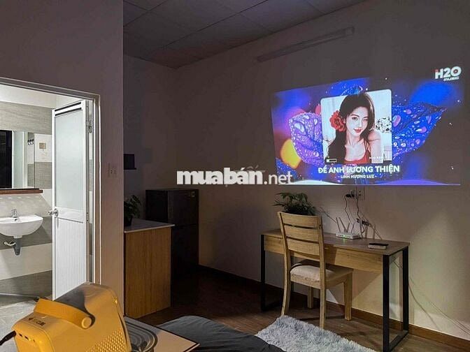 💎CHDV STUDIO BAN CÔNG FULL NỘI THẤT MỚI XÂY NGAY LÊ ĐỨC THỌ