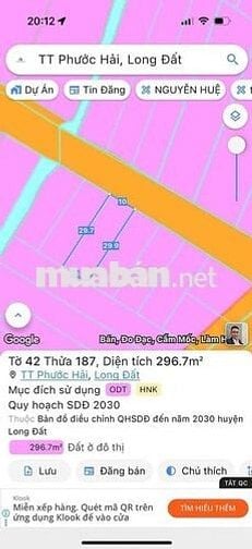 Bán gấp lô đất ngang 10m dài 30 mét ngay đường Ven Biển đang mở rộng.