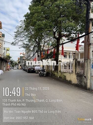 THANH AM-VIỆT HƯNG-NGT -5 TẦNG, Ô TÔ ĐỖ CỔNG, NHỎ TIỀN-HIẾM- 6.4TỶ