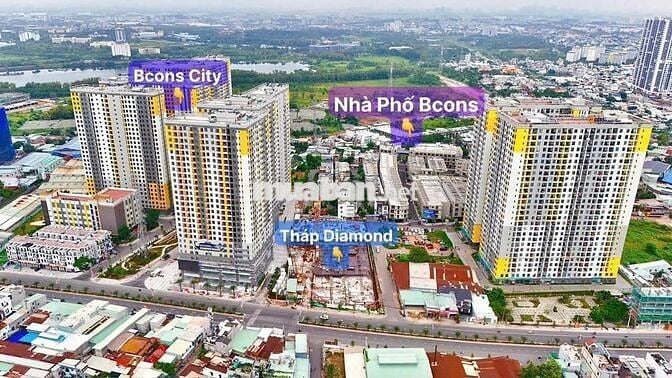 Bán nhà phố Bcons Uni Valley tại Dĩ An, tp HCM