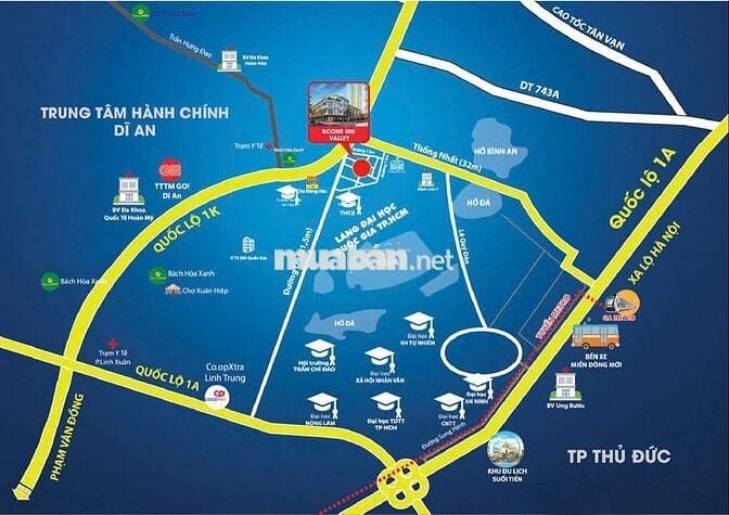 Bán nhà phố Bcons Uni Valley tại Dĩ An, tp HCM