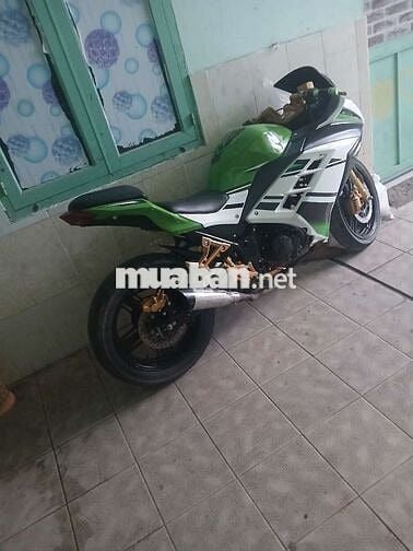 Kawasaky ninja 250 dk 2017 màu xanh trắng