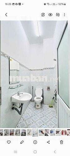 Cho thuê nhà tx 22 q12 2 lầu 4p ngủ hẻm xe tải giá 8tr