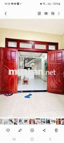 Cho thuê nhà tx 22 q12 2 lầu 4p ngủ hẻm xe tải giá 8tr