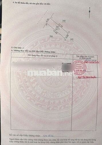 CẦN TIỀN BÁN GẤP LÔ ĐẤT CÁCH VINCOM 550 DĨ AN 1,5 KM