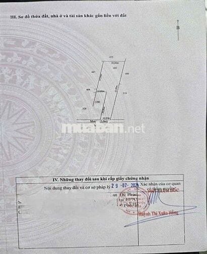 Lô đất rộng đường bê tông 5m tại Đức Hoà Thượng