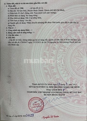 Đất nền dự án Khu dân cư HTREAL Qui Đức, phía sau UBND xã Qui Đức cũ