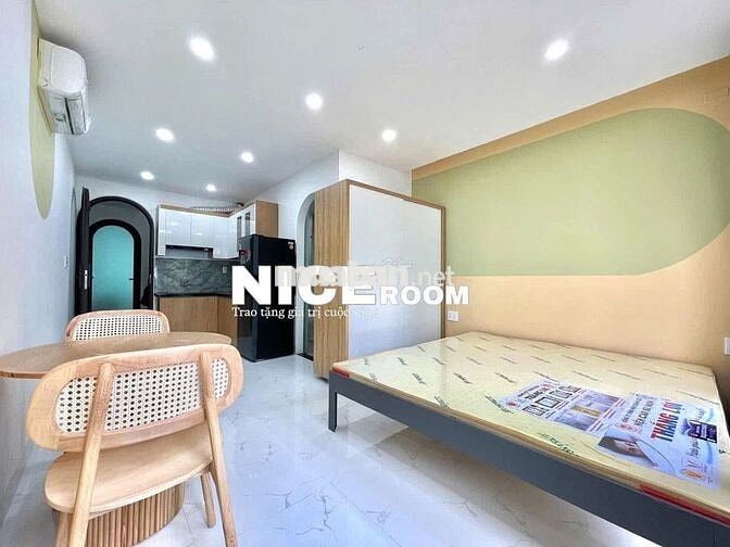 CĂN HỘ STUDIO BALCONY🍀THIẾT KẾ HIỆN ĐẠI_MÁY GIẶT RIÊNG🔥PHAN VĂN TRỊ