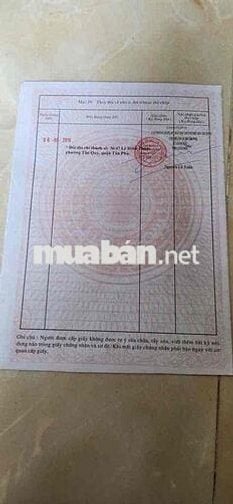 Nhà 2 tầng vị trí đẹp Tân Sơn Nhì - Tân Phú 50m2 (4,2 m x 12m)