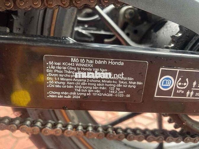 Cần bán winer V4 bs 77