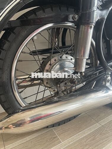 Honda CB125 độ 250 Dáng BMW Đen