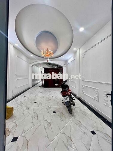 Nhà Mới Sạch Hẻm 1/ Phan Văn Trị DT 4x18 1Trệt 2Lầu 4Pn 3Wc Hẻm Ôtô