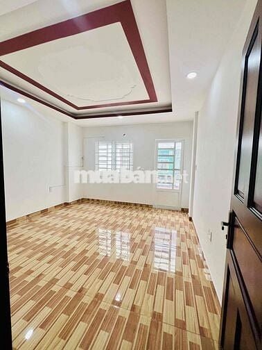 Nhà Mới Sạch Hẻm 1/ Phan Văn Trị DT 4x18 1Trệt 2Lầu 4Pn 3Wc Hẻm Ôtô