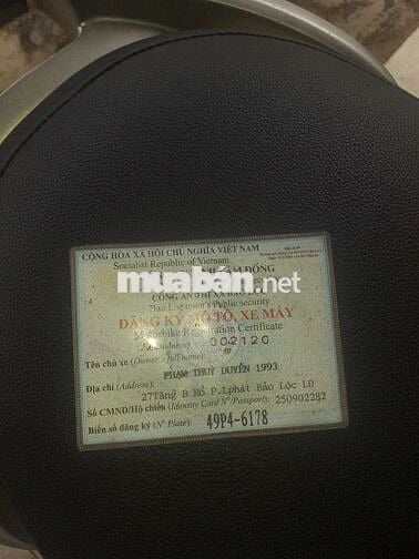 SYM Attila 2010 màu Vàng