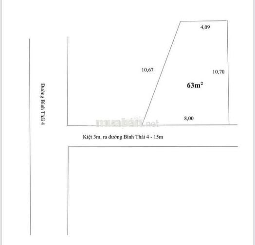 Chào bán lô đất trung tâm phường cẩm lệ