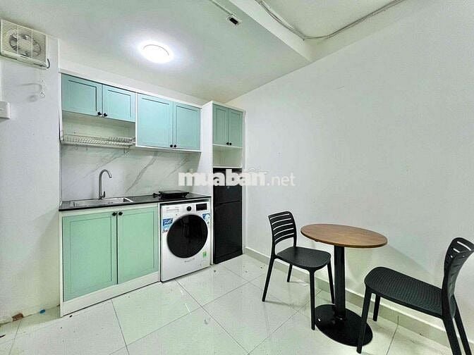 STUDIO FULL NỘI THẤT NGAY ĐƯỜNG D5 NGAY FTU,HIU,UEF..