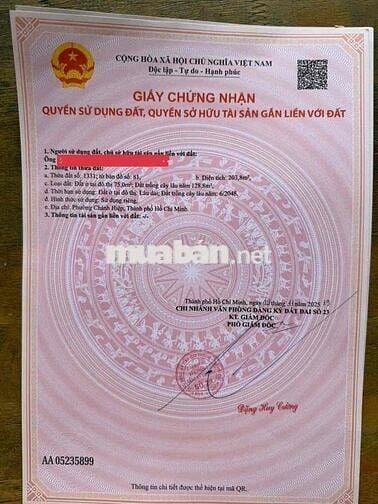 Bán đất mặt tiền dx 80 định hoà cũ sát bên Bệnh Viện Phương chi TDM BD