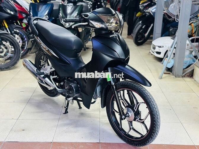 XE MÁY THỊNH PHÁT - WAVE A 110 ĐEN NHÁM VÀNH ĐÚC