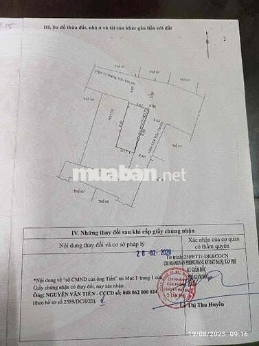 Nhà 5 tầng đẹp Trần Văn Ơn Tân Phú 74,5m2 ( 4,8m x 13m )