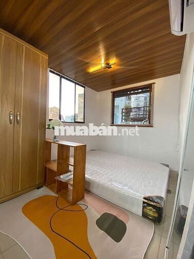 STUDIO LẦU 3- FULL NT- TÁCH BẾP- CÓ BANCOL- CỬA SỔ- 5,5TR/TH