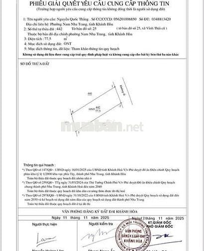 Bán nhà 3 tầng Thái Thông, Nam Nha Trang ( xã Vĩnh Thái cũ ) Giá Tốt