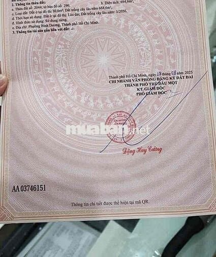 Bán mặt tiền dx 02 Gần TP Mới Bình Dương Kinh doanh đa ngành nghề