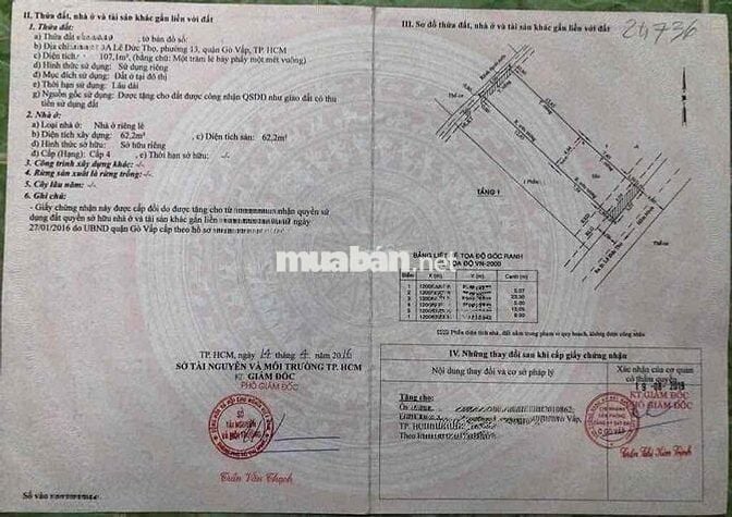 🔥 HIẾM - CHỈ 8 TỶ X - BÁN ĐẤT TẶNG NHÀ C4 – LÊ ĐỨC THỌ, P.13, GÒ VẤP 🔥