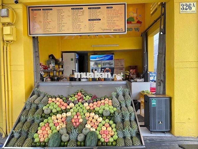 Sang quán nước ép 20m2 326A Hoàng Văn Thụ