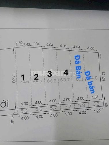 ☎Đất 4x17 hẻm xe tải Bùi Tư Toàn, An Lạc Bình Tân 
