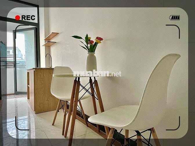 💥 Siêu phẩm 1PN - Tách bếp - Bancol - Full Nội thất - Free xe