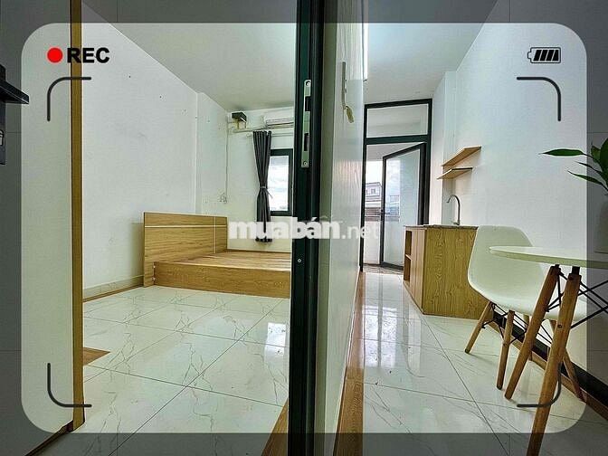 💥 Siêu phẩm 1PN - Tách bếp - Bancol - Full Nội thất - Free xe