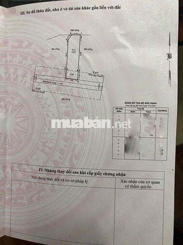 Bán đất Mặt tiền đường số 1 Vĩnh Lộc A, Sổ hồng riêng Có thể thế chấp