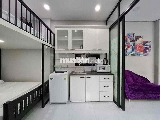 CĂN HỘ CÓ GÁC, 2 GIƯỜNG QUẬN 1, Ở ĐƯỢC 4 NGƯỜI NGAY ĐỀ THÁM,CÔ GIANG