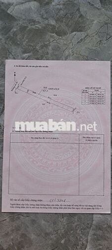 Bán Lô Đất - Nhà Vườn 1280m2 - 300 thổ cư giá ***