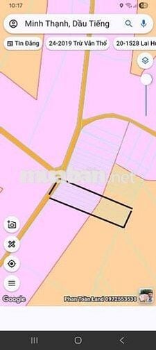 Bán Lô Đất - Nhà Vườn 1280m2 - 300 thổ cư giá ***