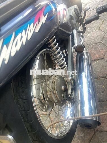 Gia đình cần bán xe Wave màu xanh