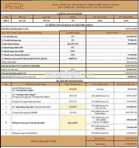 CĂN HỘ RESORT CAO CẤP VIEW SÔNG 2PN.1WC